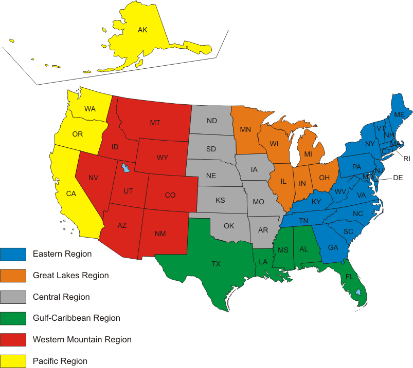 Regions Mapp